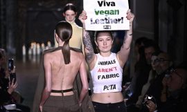 Video: Peta Activists Infiltrate Victoria Beckham’s Paris Fashion Show