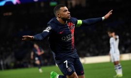Mbappé’s brace sends Paris to Champions League quarter-finals