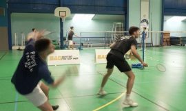 The Popov Brothers Compete for a Qualification in Badminton Event